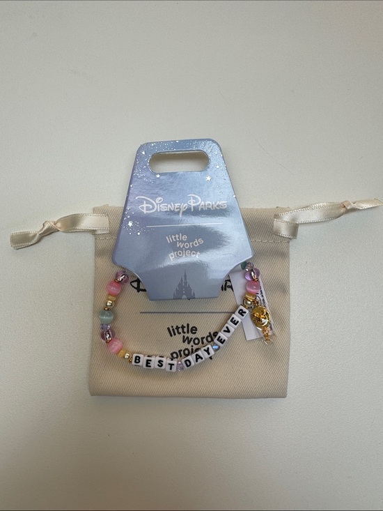 Little Words Project Jewelry - Little Words Project x Disney Parks "Best Day Ever" Beaded Bracelet